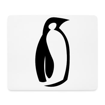 Pinguin - Papa Pinguin - Geschenkidee - Mousepad (Querformat) - Weiß - Vorne