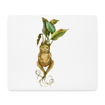 Root Creature Fantasy Mythical Creature Design - Mouse Pad (horizontal) - white - Front