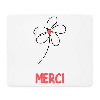 GELIEBTE. VIELEN DANK. DANKE HERRIN - Mousepad (Querformat) - Weiß - Vorne