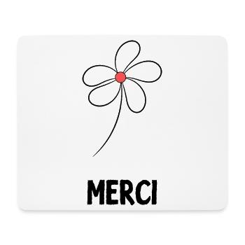 GELIEBTE. HERZ. MEISTER. VIELEN DANK. DANKE HERRIN. - Mousepad (Querformat) - Weiß - Vorne