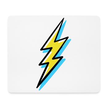 Vanguard Style Lightning - Mouse Pad (horizontal) - white - Front
