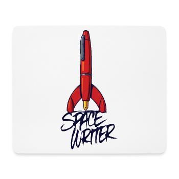 SPACE WRITER - let's talk - Tapis de souris (format paysage) - blanc - Devant
