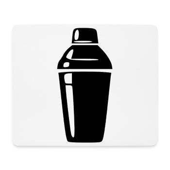 Cocktail Shaker Cocktail Bar Gift Bartender - Mouse Pad (horizontal) - white - Front