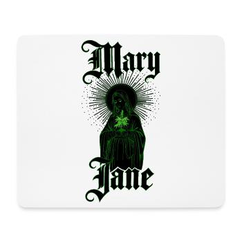 Mary_color_green_nowe1 - Mousepad (Querformat) - Weiß - Vorne