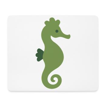 Seepferdchen Meeresleben Geschenkidee Illustration - Mousepad (Querformat) - Weiß - Vorne