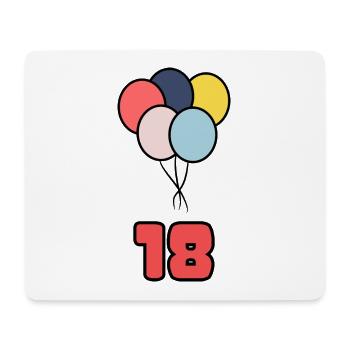 ALLES GUTE ZUM GEBURTSTAG. ALLES GUTE ZUM GEBURTSTAG. JAHRESTAG. - Mousepad (Querformat) - Weiß - Vorne