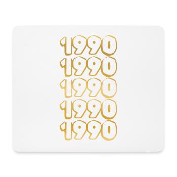 1990 - Mouse Pad (horizontal) - white - Front