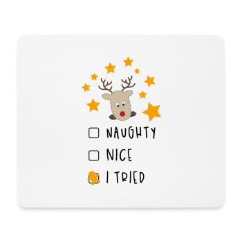 Weihnachten - Mousepad (Querformat) - Weiß - Vorne