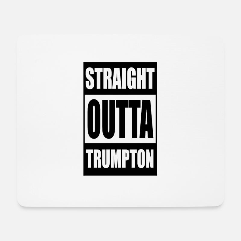 Straight Outta Trumpton - Mouse Pad (horizontal) - white