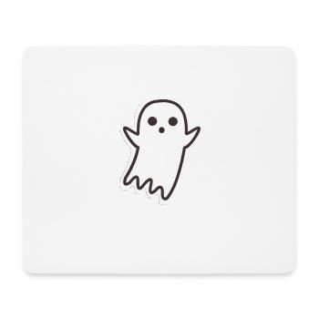 Gespenst - Mousepad (Querformat) - Weiß - Vorne