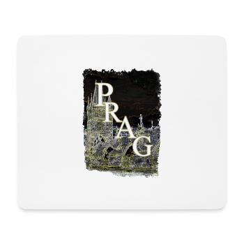 Prag Praha Karlsbrücke Tschechien Sehenswürdigkeit - Mousepad (Querformat) - Weiß - Vorne