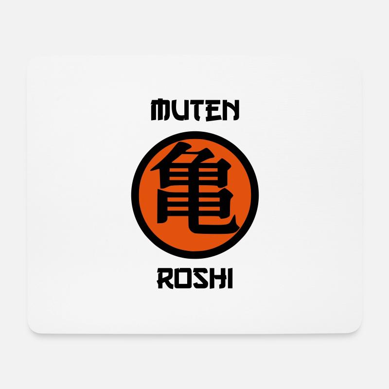 muten roshi 2 - Mousepad (Querformat) - Weiß