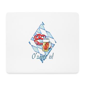 blockedTitle - Mouse Pad (horizontal) - white - Front