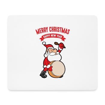 Noël Noël Père Noël Père Noël - Tapis de souris (format paysage) - blanc - Devant
