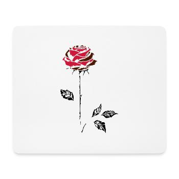 pink - Mouse Pad (horizontal) - white - Front