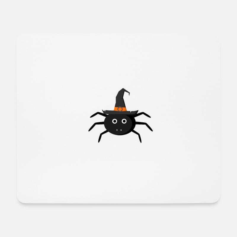 Halloween Spinne Geschenk oder Geschenkidee - Mousepad (Querformat) - Weiß