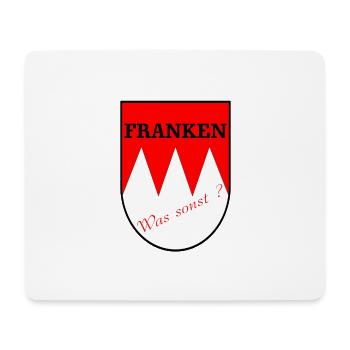 Franken, was sonst ? - Mousepad (Querformat) - Weiß - Vorne