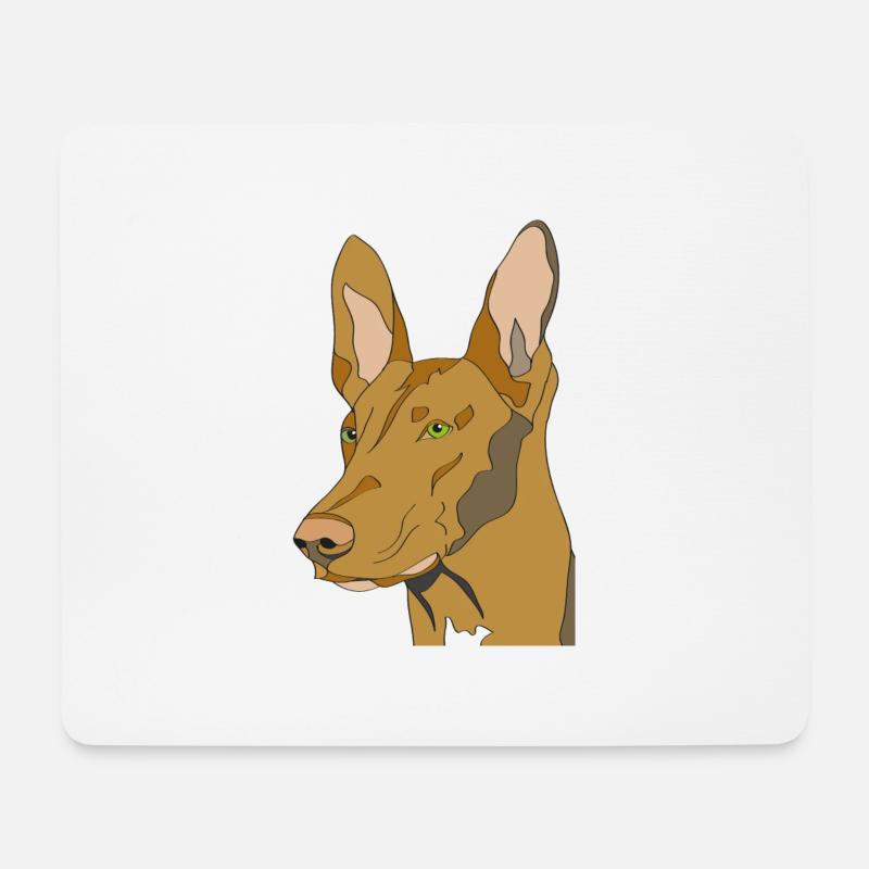 Kelb valley fenek - Mouse Pad (horizontal) - white