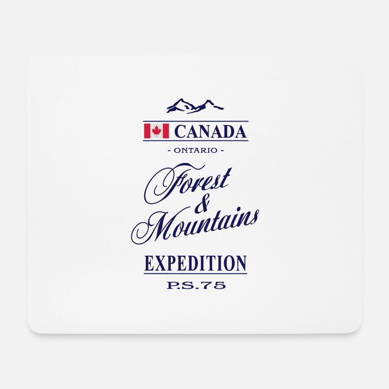 Canada - Ontario - Mousepad (Querformat) - Weiß