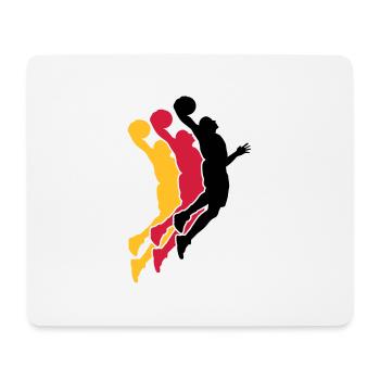 basketball - Mousepad (Querformat) - Weiß - Vorne