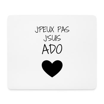 Teenager / Jugendliche / Jugendlicher / Kind - Mousepad (Querformat) - Weiß - Vorne