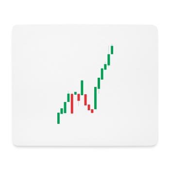 japanese candles - Mouse Pad (horizontal) - white - Front