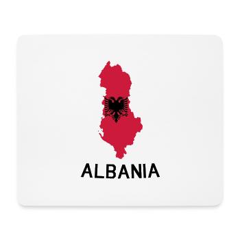 Albanien - Mousepad (Querformat) - Weiß - Vorne