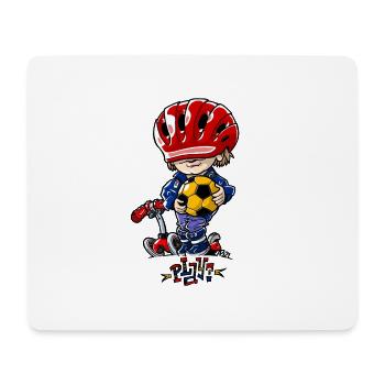 1005 Play Boy COLOR - Mouse Pad (horizontal) - white - Front