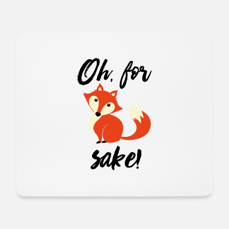 Oh, for sake! - Mouse Pad (horizontal) - white