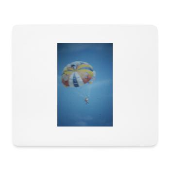 Fallschirmspringer vintage Fotografie - Mousepad (Querformat) - Weiß - Vorne
