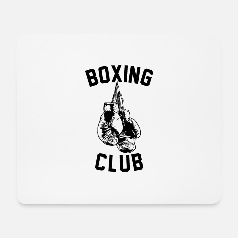 boxing club - Mouse Pad (horizontal) - white