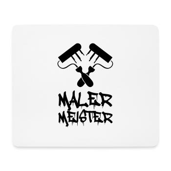 Maler Meister - Mousepad (Querformat) - Weiß - Vorne