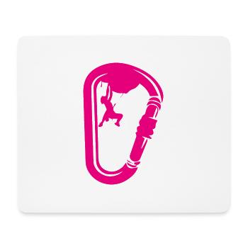 Bouldering Climbing Climbing - Mouse Pad (horizontal) - white - Front