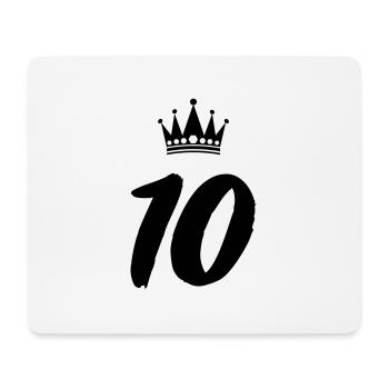 10 Krone - Mousepad (Querformat) - Weiß - Vorne