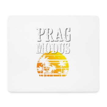 Prag Modus - Mousepad (Querformat) - Weiß - Vorne