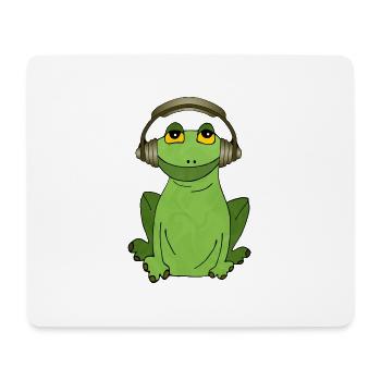 Frog - Mouse Pad (horizontal) - white - Front