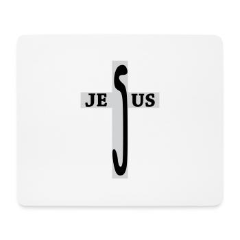 Jesus / Christentum / Katholisch - Mousepad (Querformat) - Weiß - Vorne
