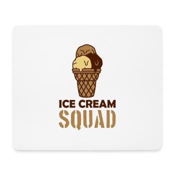 Ice Cream Squad Zitat - Mousepad (Querformat) - Weiß - Vorne
