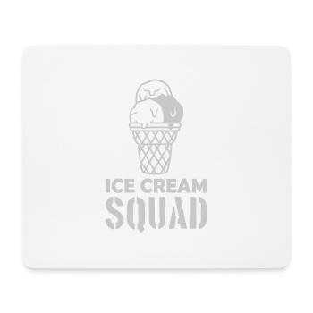 Zitat Ice Cream Squad - Mousepad (Querformat) - Weiß - Vorne