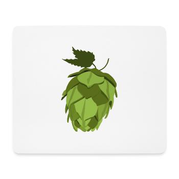 Hopfen Biertrinker Bierbrauer Geschenk - Mousepad (Querformat) - Weiß - Vorne