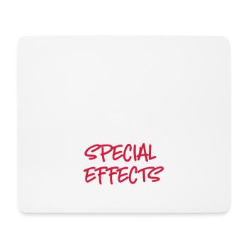 Cheval - Tapis de souris (format paysage) - blanc - Devant