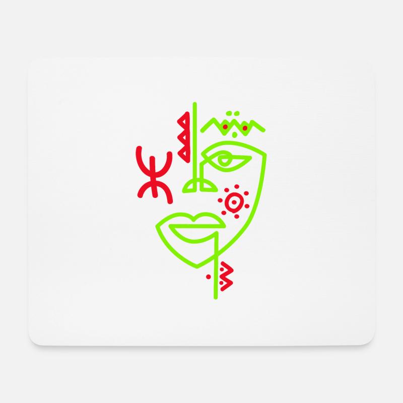 TIFINAGH Amazigh 245 2020 - Mousepad (Querformat) - Weiß