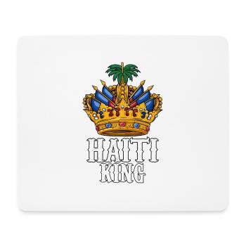 Haïti Fierté Haïtienne Drapeau Jour du drapeau I Cadeau - Tapis de souris (format paysage) - blanc - Devant