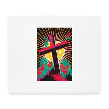 Christianity Easter Christ Gift - Mouse Pad (horizontal) - white - Front