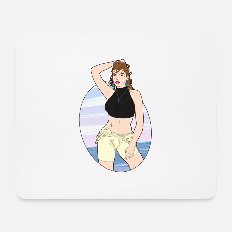Summer days - Mouse Pad (horizontal) - white