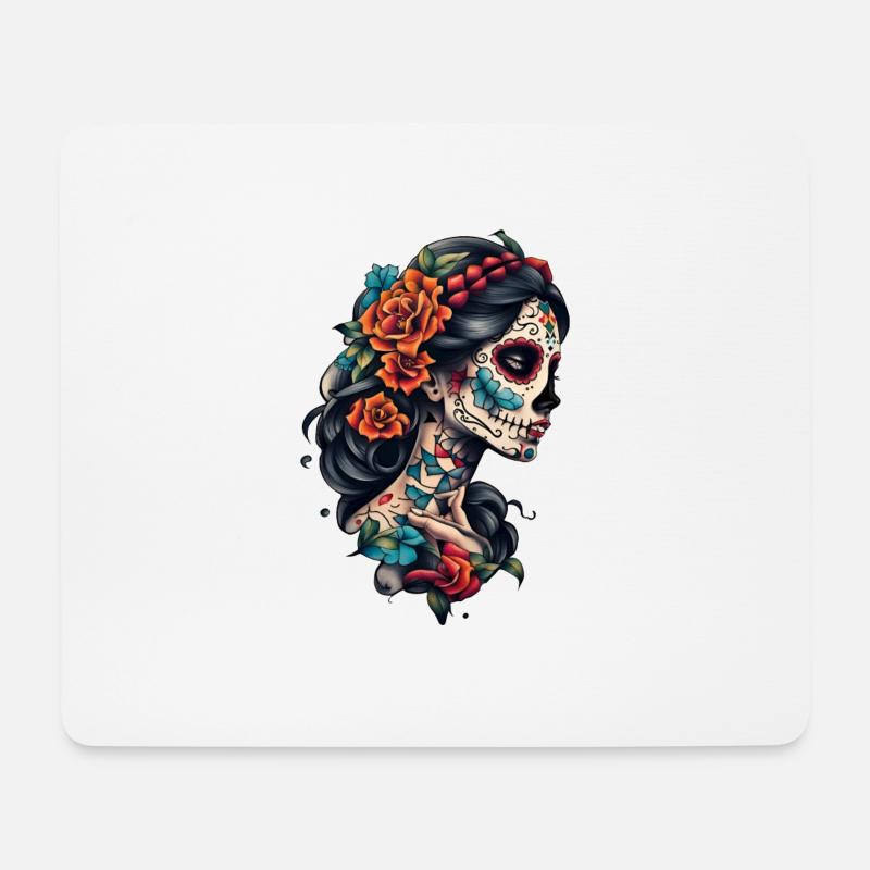La Cartina - Mousepad (Querformat) - Weiß