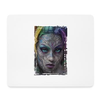 Graffiti Street Art Spray Colors Cool Artist Retro - Mouse Pad (horizontal) - white - Front