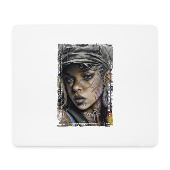 Graffiti Street Art Spray Colors Cool Artist Retro - Mouse Pad (horizontal) - white - Front