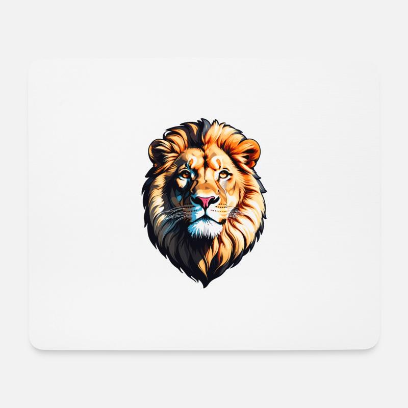 Der König - Mousepad (Querformat) - Weiß