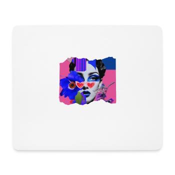 Pop Funky - Mousepad (Querformat) - Weiß - Vorne